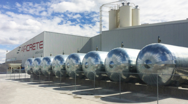 Fabriek Aircrete in Mexico