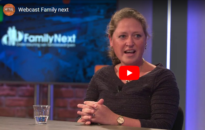 Afbeelding van het begin van de video 'Webcast Family Next'