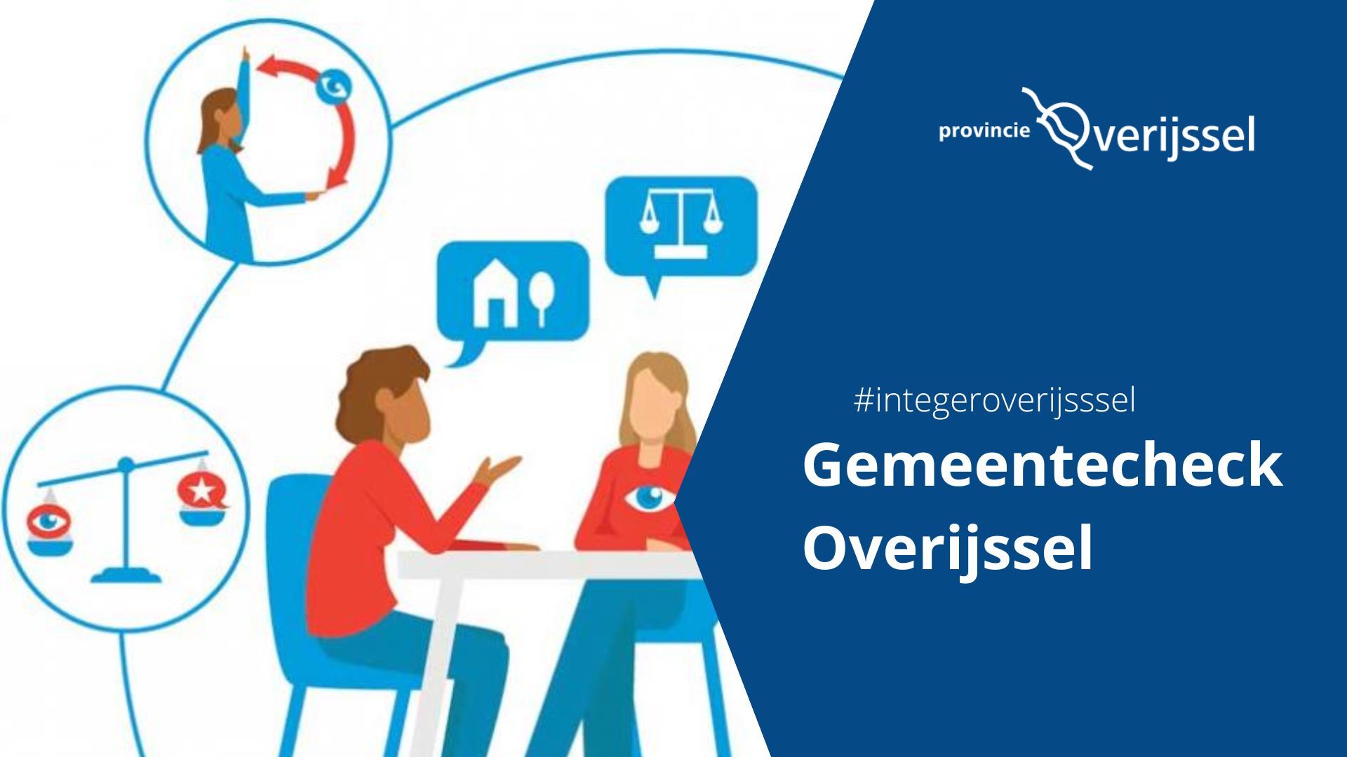 Header of footer illustratie gemeente check Overijssel