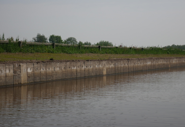 Rivier en oever