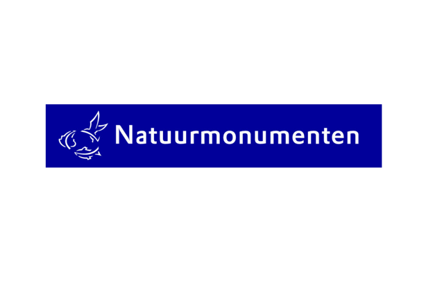 Logo natuurmonumenten + wit